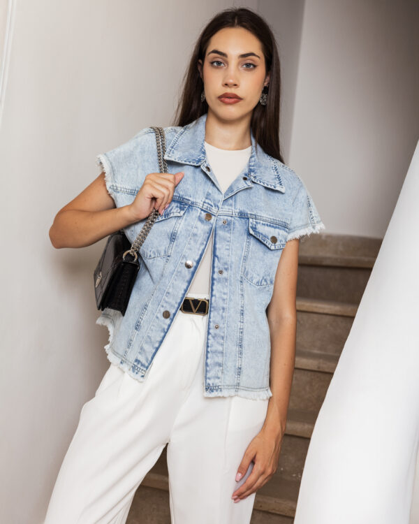 014A3929 copy Light Blue Denim Vest