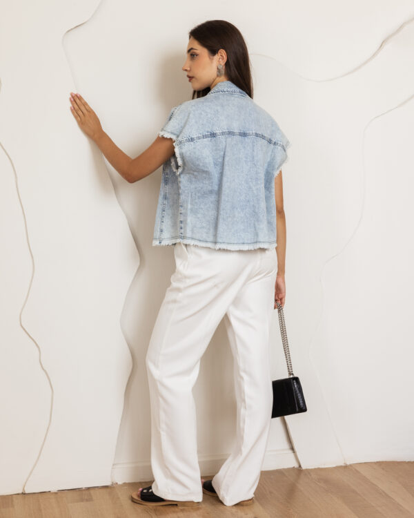 014A3938 copy Light Blue Denim Vest