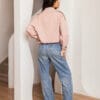 Pink Cropped Jacket