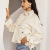 Oversized Cream Jacket