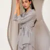 Belted Jacket Set