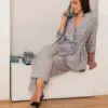 Belted Jacket Set