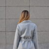 Grey Belted Gogh Jacket