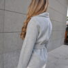 Grey Belted Gogh Jacket