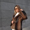 Brown Faux Fur Coat