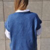 Knit Vest – Blue