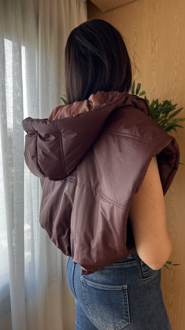 IMG_8919 Burgundy cropped short fit vest